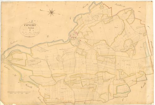 Conzieu - 3 P 5459 - 3 P 5459 -  Feuille 2  (1836)