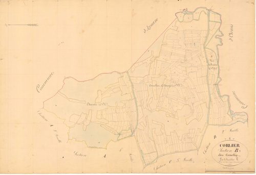 Corlier - 3 P 5512 - 3 P 5512 -  Feuille 1  (1838)