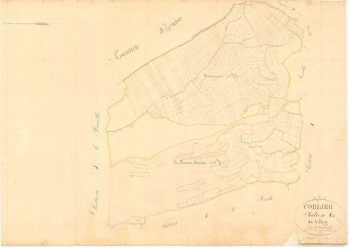 Corlier - 3 P 5509 - 3 P 5509 -  Feuille 2  (1838)