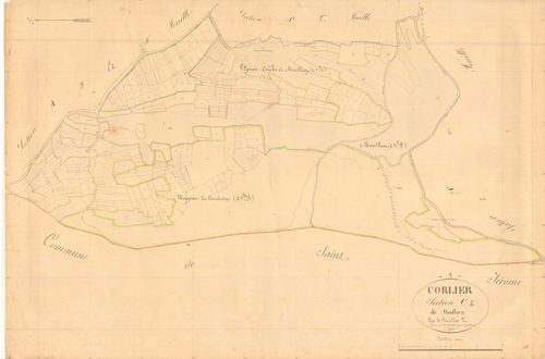 Corlier - 3 P 5515 - 3 P 5515 -  Feuille 2  (1838)