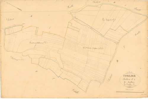 Corlier - 3 P 5516 - 3 P 5516 -  Feuille 3  (1838)