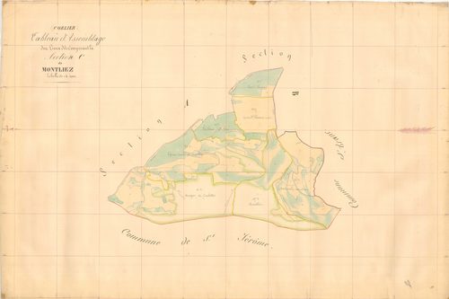 Corlier - 3 P 5507 - 3 P 5507 -  Section C  (1838)