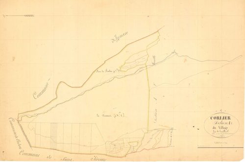 Corlier - 3 P 5508 - 3 P 5508 -  Feuille 1  (1838)