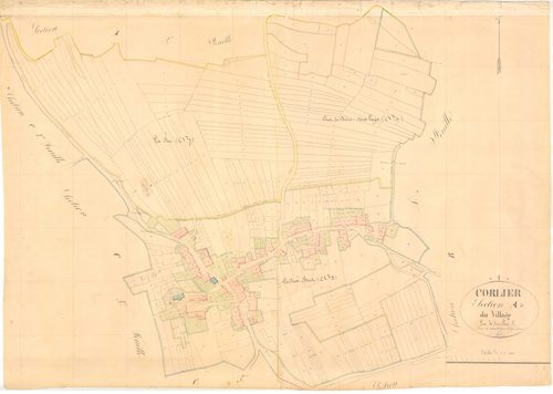 Corlier - 3 P 5511 - 3 P 5511 -  Feuille 4  (1838)