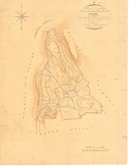 Corlier - 3 P 5504 - 3 P 5504 -  Tableau général  (1838)