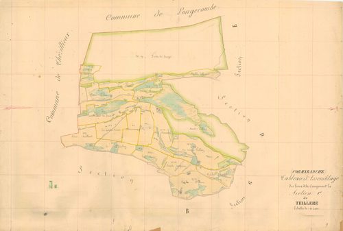 Cormaranche-en-Bugey (Plateau d'Hauteville, Ain, France ; ancienne commune) - 3 P 5520 - 3 P 5520 -  Section C  (1838)