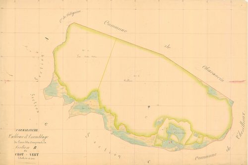 Cormaranche-en-Bugey (Plateau d'Hauteville, Ain, France ; ancienne commune) - 3 P 5519 - 3 P 5519 -  Section B  (1838)