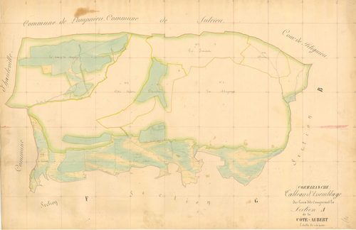 Cormaranche-en-Bugey (Plateau d'Hauteville, Ain, France ; ancienne commune) - 3 P 5518 - 3 P 5518 -  Section A  (1838)