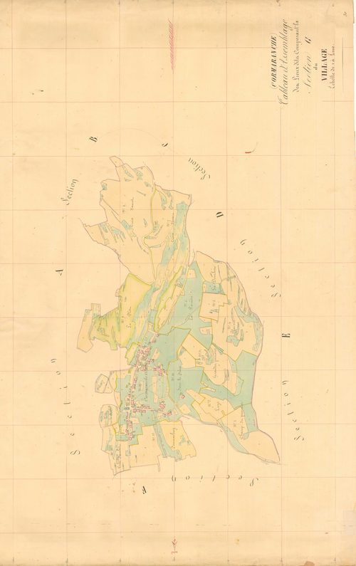 Cormaranche-en-Bugey (Plateau d'Hauteville, Ain, France ; ancienne commune) - 3 P 5524 - 3 P 5524 -  Section G  (1838)