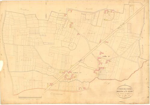 Cormoranche-sur-Saône - 3 P 5558 - 3 P 5558 -  Feuille 3  (1834)
