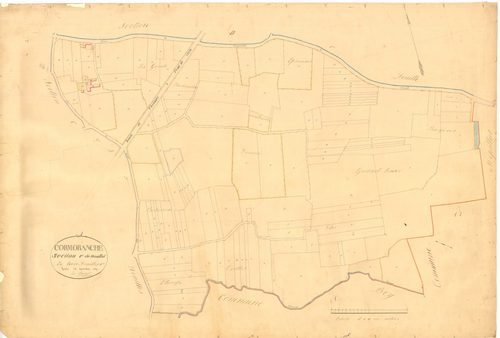 Cormoranche-sur-Saône - 3 P 5556 - 3 P 5556 -  Feuille 1  (1834)