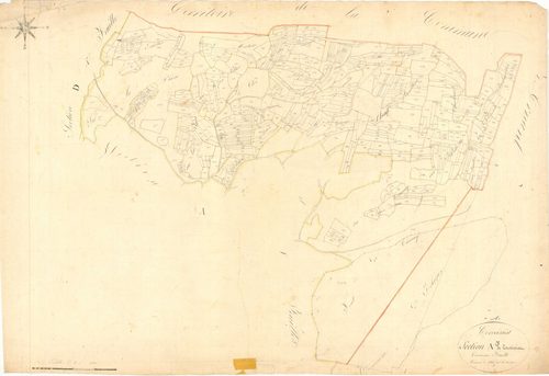 Corveissiat - 3 P 5583 - 3 P 5583 -  Feuille 3  (1834)