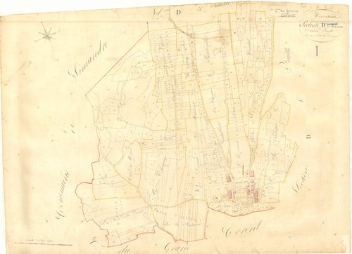 Corveissiat - 3 P 5590 - 3 P 5590 -  Feuille 2  (1834)