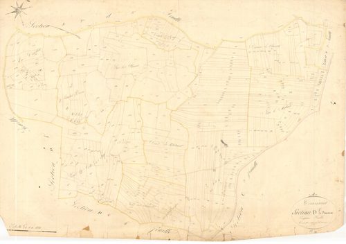 Corveissiat - 3 P 5593 - 3 P 5593 -  Feuille 5  (1834)