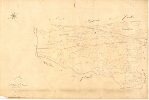 Corveissiat - 3 P 5589 - 3 P 5589 -  Feuille 1  (1834)
