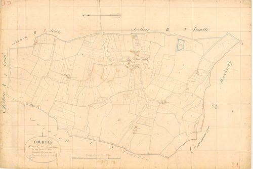 Courtes - 3 P 5623 - 3 P 5623 -  Feuille 1  (1841)