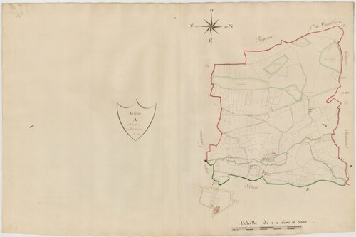 Crans - 3 P 10170-2 - 3 P 10170-2 -  Feuille 1  (1810)