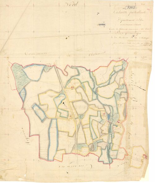 Crans - 3 P 5626 - 3 P 5626 -  Feuille 1  (1810)