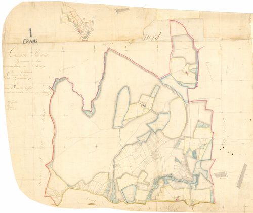 Crans - 3 P 5627 - 3 P 5627 -  Feuille 1  (1810)