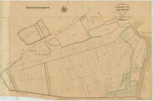 Cressin-Rochefort - 3 P 5650 - 3 P 5650 -  Feuille 1  (1835)