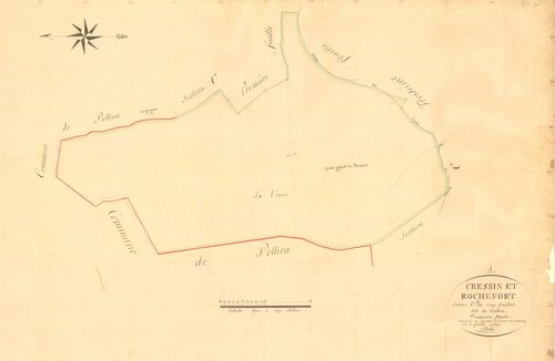 Cressin-Rochefort - 3 P 5654 - 3 P 5654 -  Feuille 2  (1835)