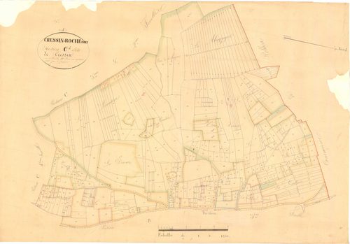 Cressin-Rochefort - 3 P 5653 - 3 P 5653 -  Feuille 1  (1835)