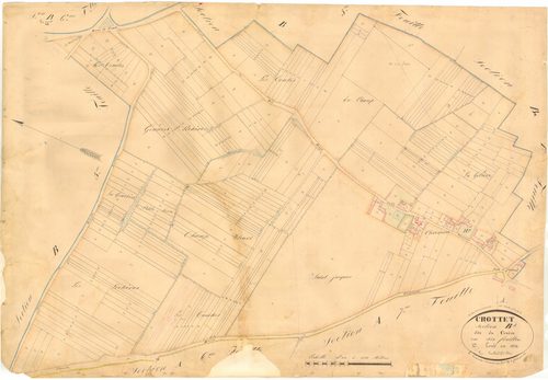 Crottet - 3 P 5669 - 3 P 5669 -  Feuille 4  (1834)