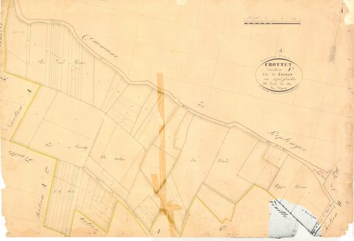 Crottet - 3 P 5661 - 3 P 5661 -  Feuille 3  (1834)