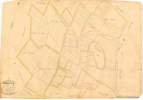 Crottet - 3 P 5662 - 3 P 5662 -  Feuille 4  (1834)