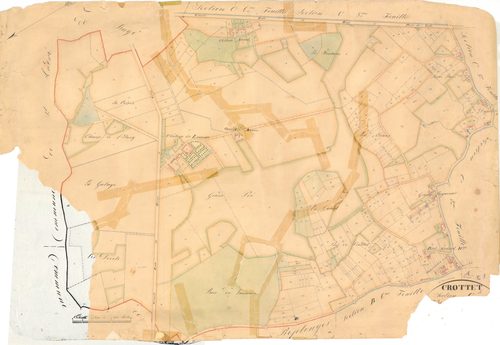 Crottet - 3 P 5672 - 3 P 5672 -  Feuille 1  (1834)