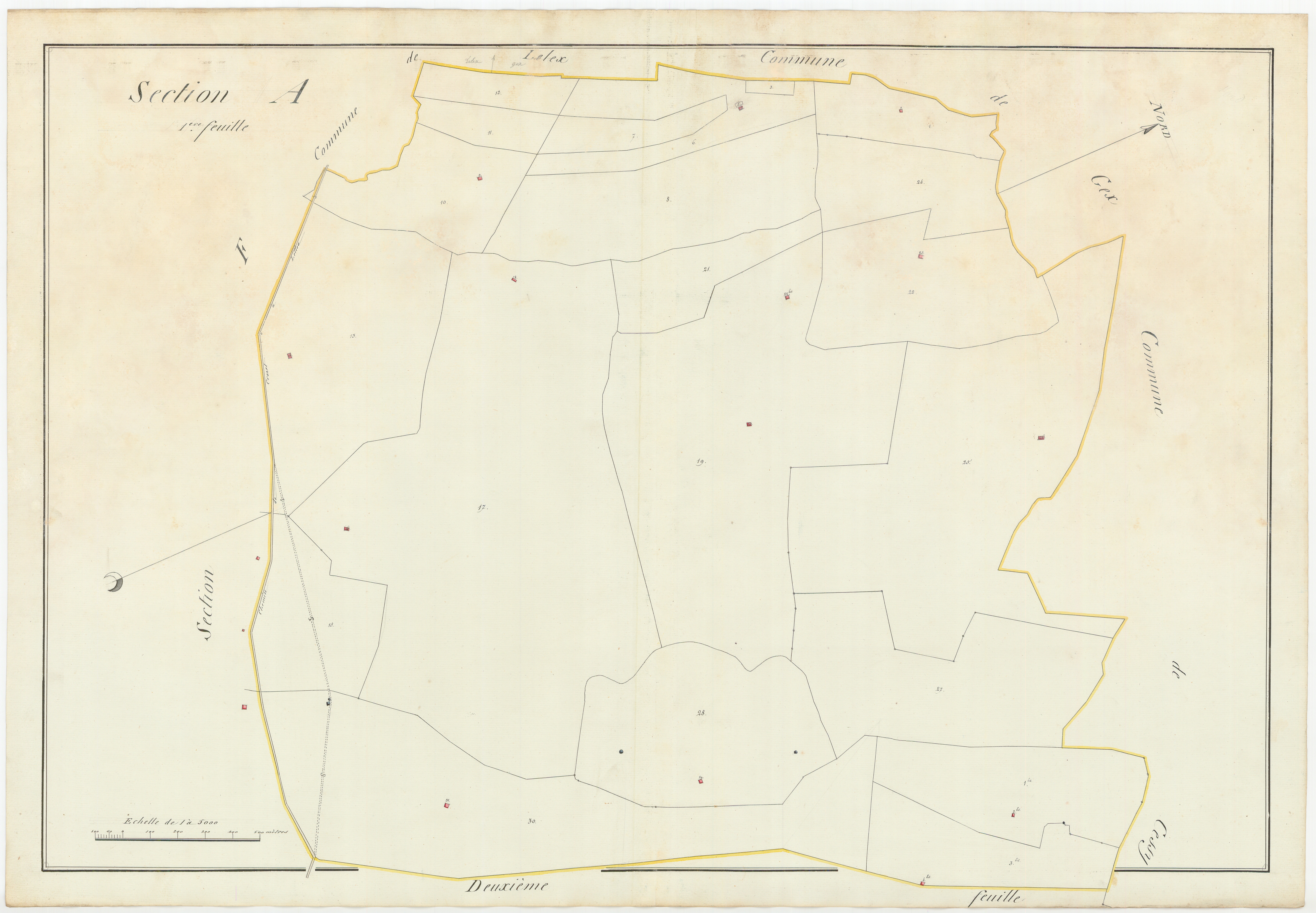 Crozet - 3 P 10097-2 - 3 P 10097-2 -  Feuille 1  (1807)