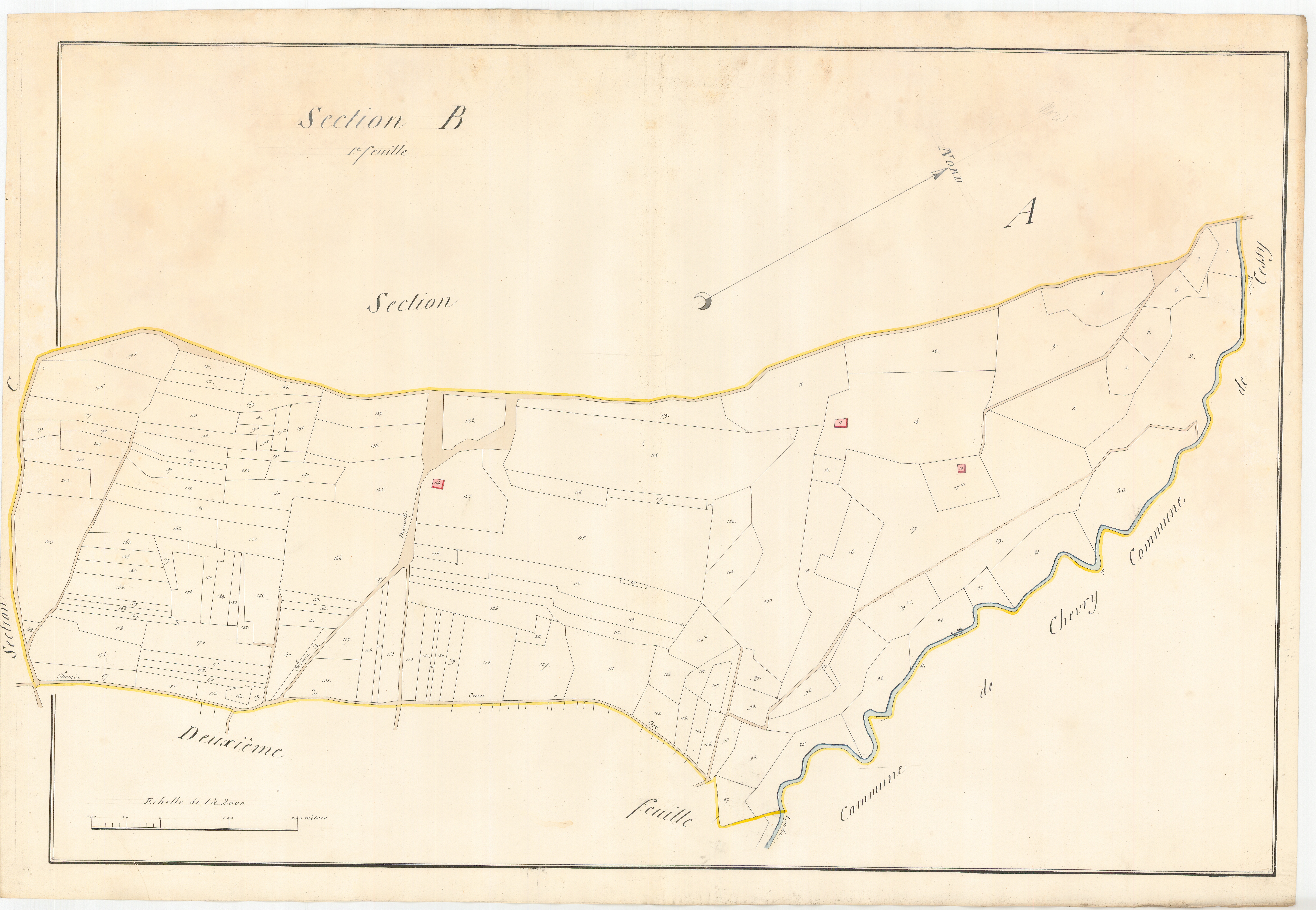 Crozet - 3 P 10097-4 - 3 P 10097-4 -  Feuille 1  (1807)
