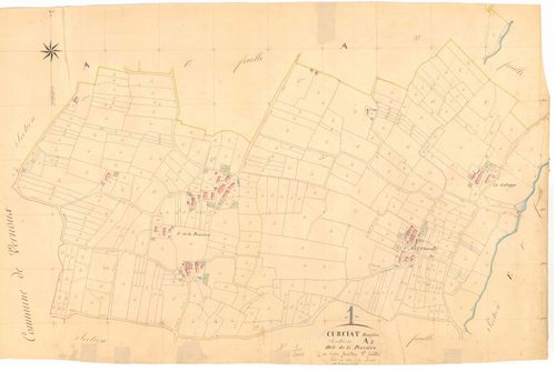 Curciat-Dongalon - 3 P 5751 - 3 P 5751 -  Feuille 2  (1842)