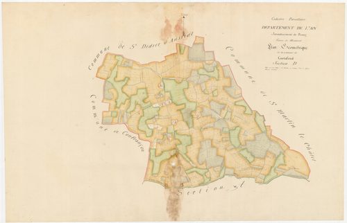 Curtafond - 3 P 10127-2 - 3 P 10127-2 -  Feuille 1  (1809)