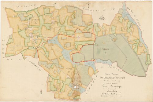 Curtafond - 3 P 10127-1 - 3 P 10127-1 -  Feuille 1  (1809)