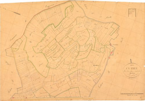 Cuzieu - 3 P 5780 - 3 P 5780 -  Feuille 4  (1833)