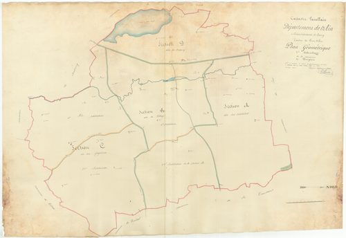 Dompierre-sur-Veyle - 3 P 10072-1 - 3 P 10072-1 -  Tableau d'assemblage  (1808)