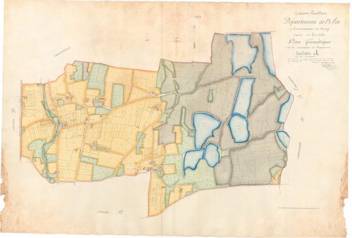 Dompierre-sur-Veyle - 3 P 10072-2 - 3 P 10072-2 -  Feuille 1  (1808)