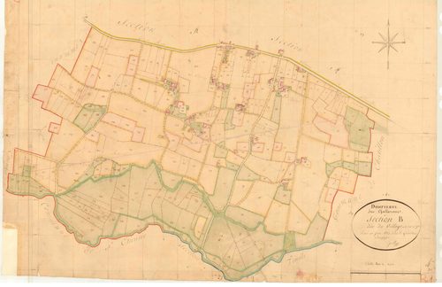 Dompierre-sur-Chalaronne - 3 P 5839 - 3 P 5839 -  Feuille 1  (1829)