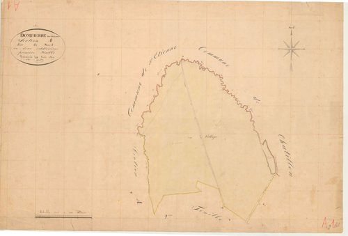 Dompierre-sur-Chalaronne - 3 P 5837 - 3 P 5837 -  Feuille 1  (1829)