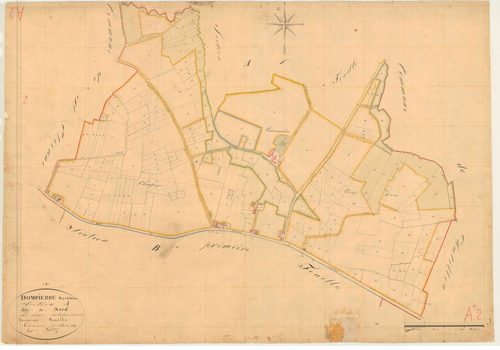 Dompierre-sur-Chalaronne - 3 P 5838 - 3 P 5838 -  Feuille 2  (1829)
