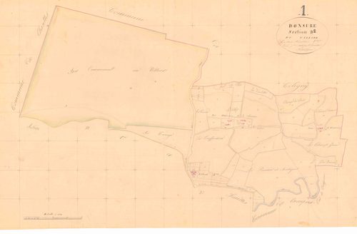 Domsure - 3 P 5877 - 3 P 5877 -  Feuille 2  (1836)
