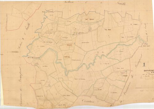 Domsure - 3 P 5874 - 3 P 5874 -  Feuille 1  (1836)