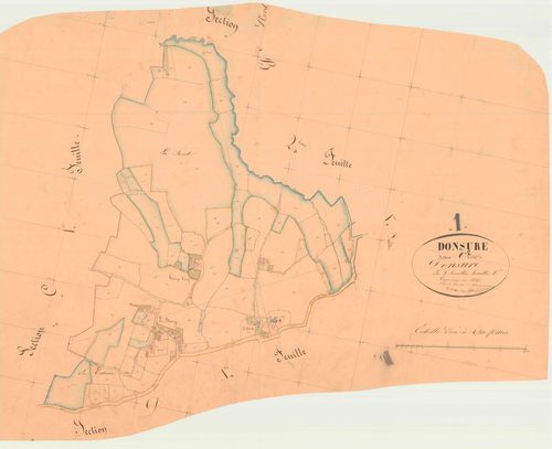Domsure - 3 P 5875 - 3 P 5875 -  Feuille 2  (1836)