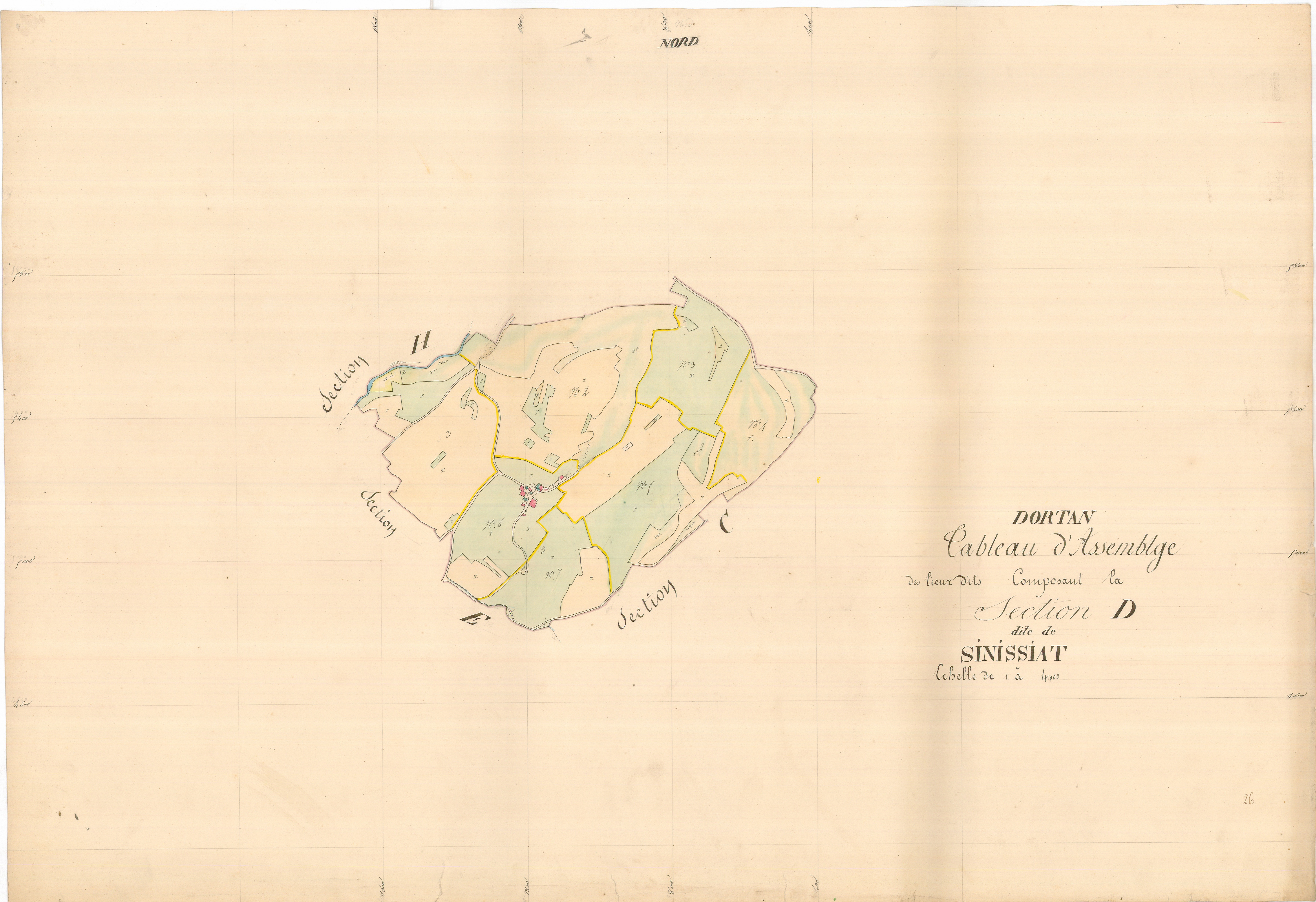Dortan - 1777 W 166-4 - 1777 W 166-4 -  Section D  (1839)