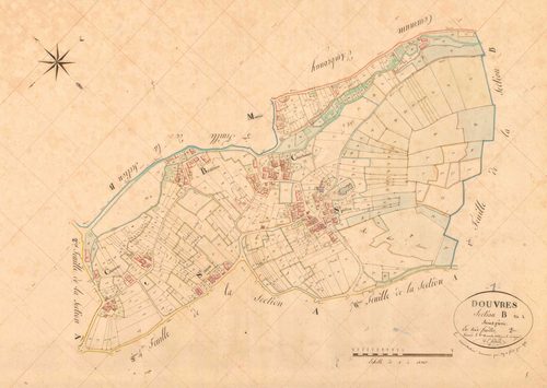 Douvres - 3 P 5932 - 3 P 5932 -  Feuille 2  (1827)