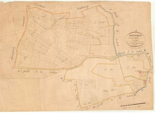 Douvres - 3 P 5926 - 3 P 5926 -  Feuille 1  (1827)