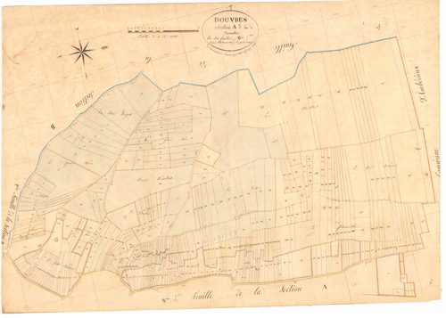 Douvres - 3 P 5930 - 3 P 5930 -  Feuille 5  (1827)