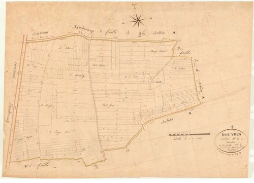 Douvres - 3 P 5927 - 3 P 5927 -  Feuille 2  (1827)