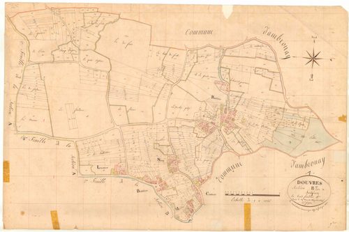 Douvres - 3 P 5933 - 3 P 5933 -  Feuille 3  (1827)